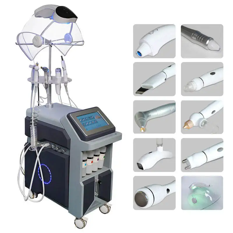 

Aqua Peel Solution 10 Function Skin Care Lifting Anti Aging Hydro Jet Peel Micro Dermabrasion 10 In 1 Hydra Aqua Facial Machine