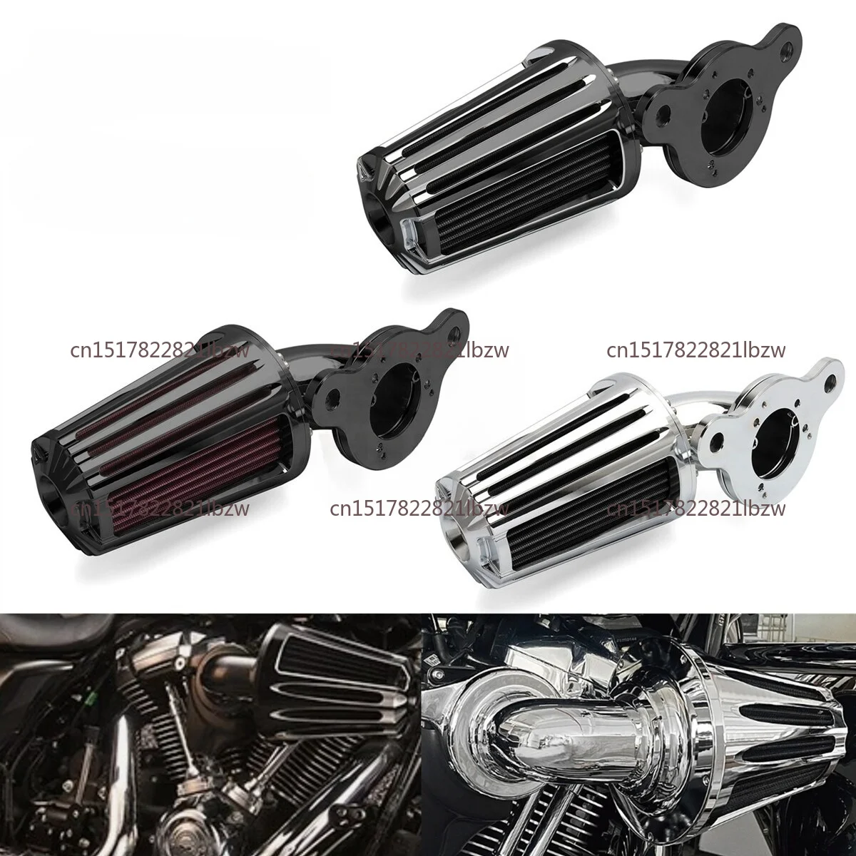 Applicable to XL883 X48, Street Fighter Soft Tail Gliding Road King, Air Filter, CNC, Mushroom Head Air Filter