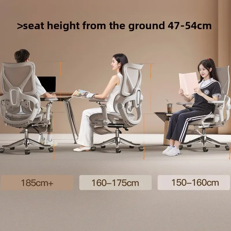 Factory Multi-functional New Ergonomic Chair Waist Support Office Chair Computer Chair Not Stuffy E-sports Chair