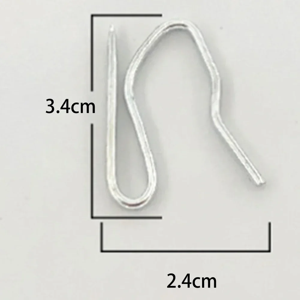 10/20/50 pz Ganci CUrtain S Gancio Perno di Metallo Tenda Finestra di Casa Tenda Shades Shutters Staffe Medicazione Accessori Hardware