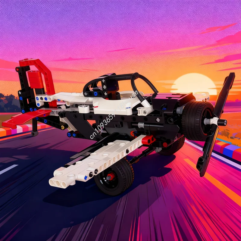 

341pcs MOC P A Plane Technical Model Building Blocks Architecture Toys DIY Festival Gifts Creative Education Idea Brick