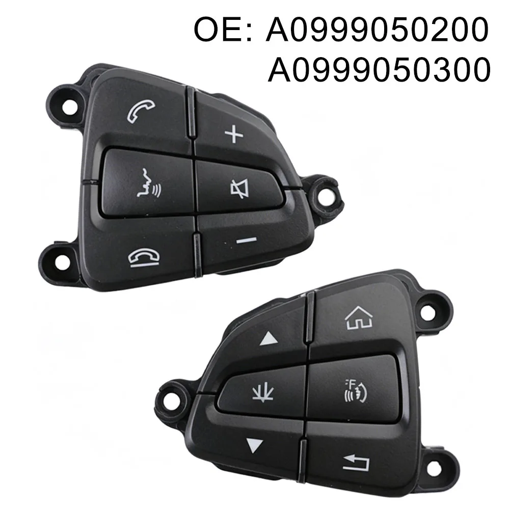 C-Class Control Key Steering Wheel Switch For Daily Driving Comfort Steering Wheel Heat Resistant Material Nice-touch Finish