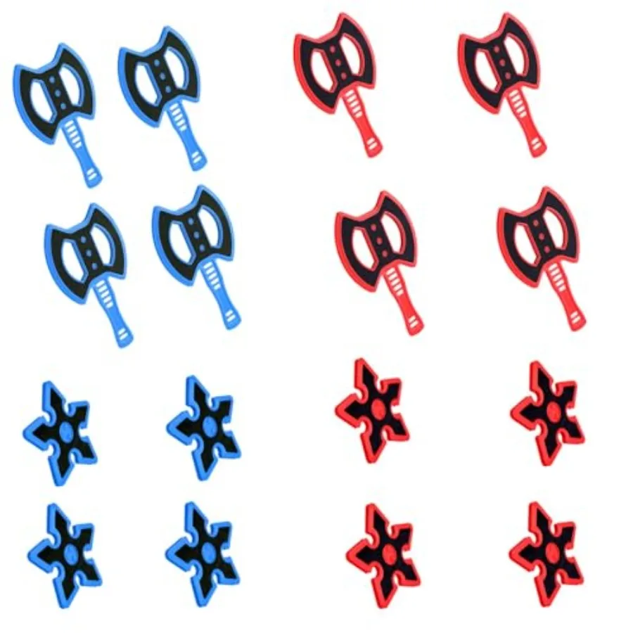 

Throwing Axe for Bristle Throwing Targe, pcs Plastic, 8pcs Throwing Stars