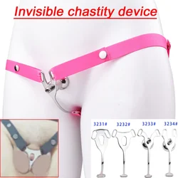 Invisible Sissy Chastity Belt Device Adult Panty Bondage Abstinence From Cheating Vaginal Locker Penis Clip Sex Toys for Men