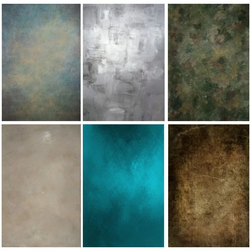 

ZHISUXI Vinyl Custom Gradient Vintage Abstract Photography Background Portrait Photo Backdrops Studio Props ZLSY-36