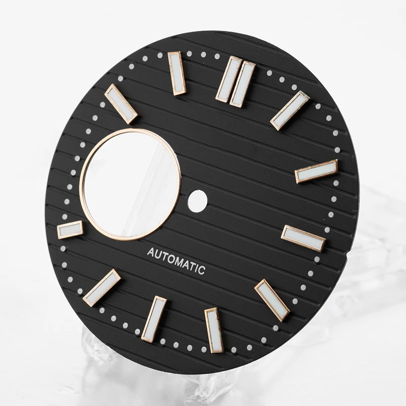 NH38 قرص S قرص 30.5 مللي متر قطر جوفاء نوتيلوس أشعة الشمس يصلح لملحقات تعديل ساعة الحركة NH38