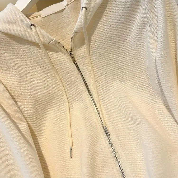 Kapuzenpullover mit Sakura für Damen, Farbblock-Farbverlauf, klassisch, schwer, mehrfarbig, vier Jahreszeiten, cool gefüttert, schick, einzigartig, schlichte Kapuze