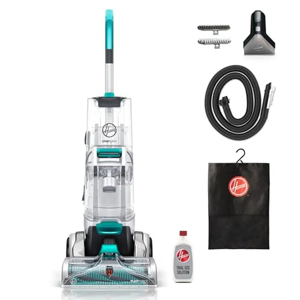 Automatic Carpet Cleaner Machine Upholstery Deep Cleaning Shampooer SmartWash   Pet Tool Stair Tool 8 ft. Hose Bag Sample