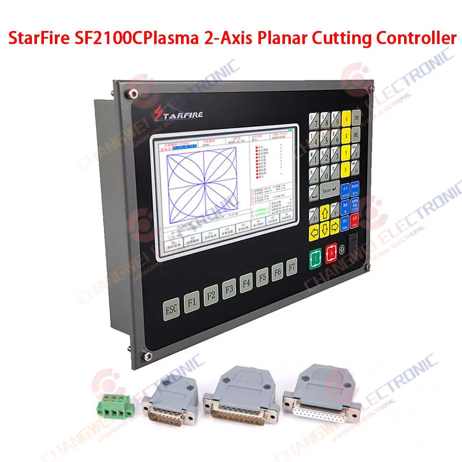 Plasma Controller + THC+ lifter Kit SF2100C + SF-HC25K + THC Lifter JYKB-100-DC24V-T3 torch height controller SF-HC25K 2100C THC