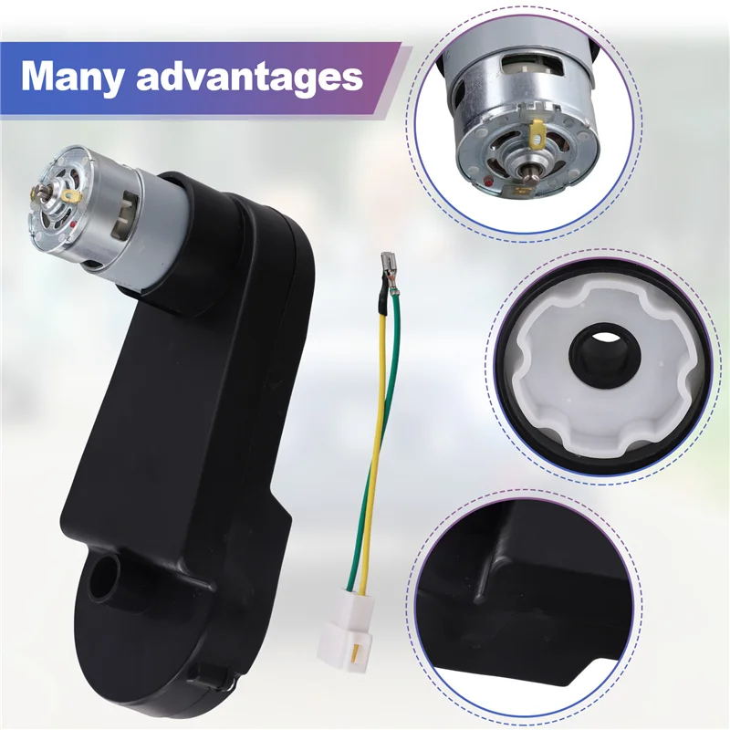 【HOT-SELLING!】24V Gear Case JY24V775 20800 High-Torque Fast-Speed Electric Motor For Children' S Electric Car Kids Electric Car