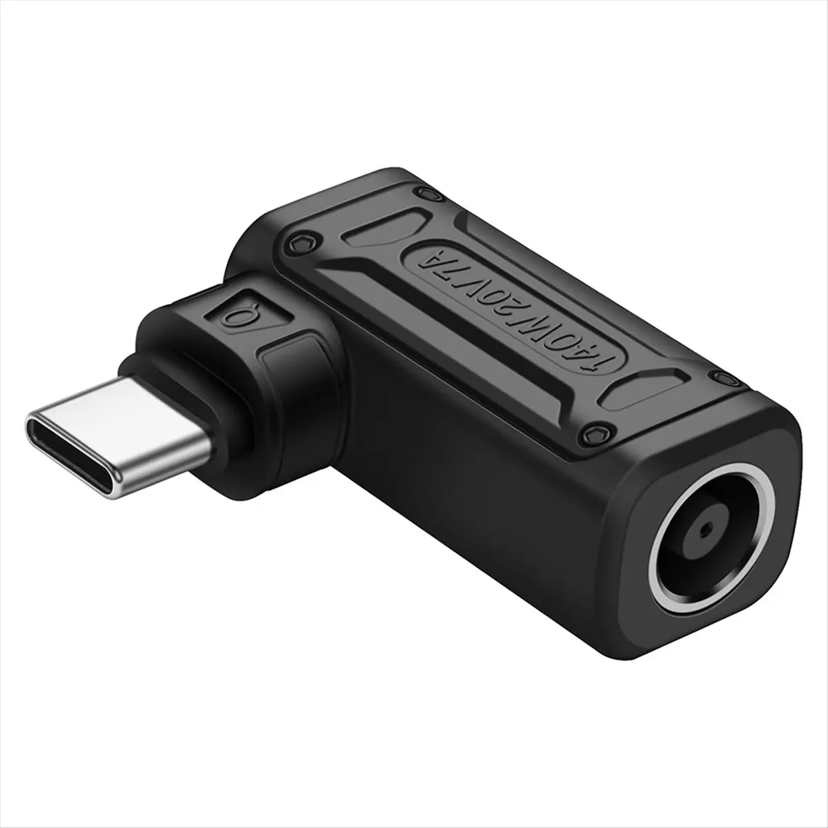 A46U PD 140W DC to Type C Power Charging Adapter DC Female Input to USB C Male Connector for Phone,Tablet,Laptop (Q)