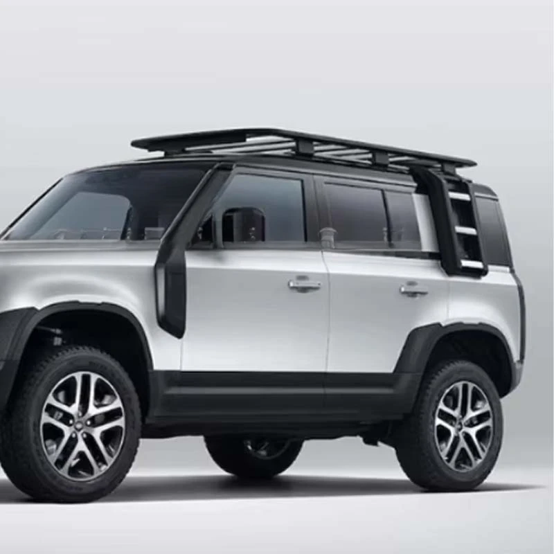 New Upgrd External Modifiion -Piece Set Side Ladder Multi-Function Roof Platform Rack