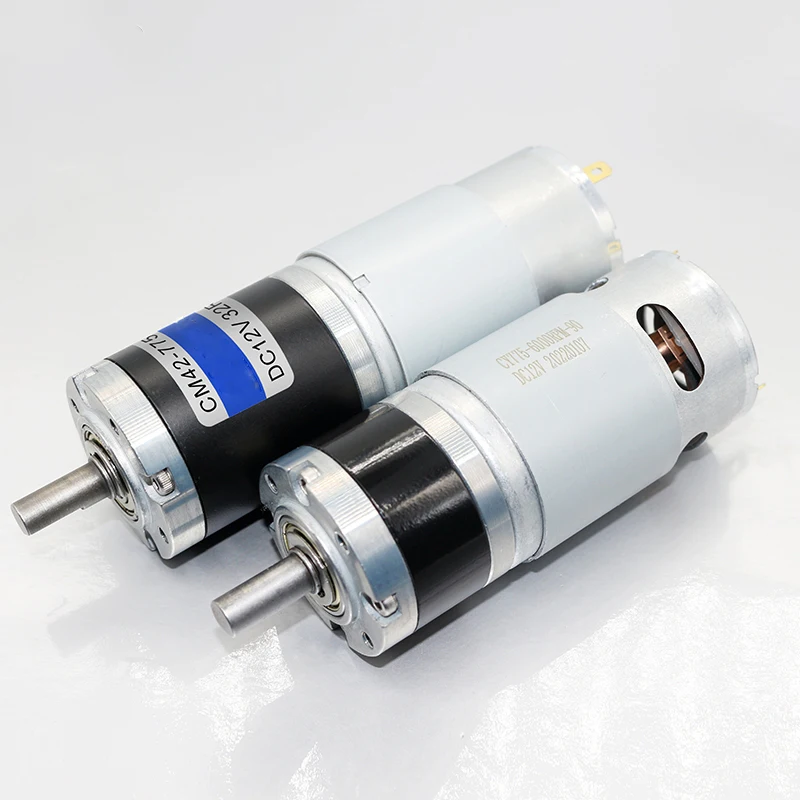 775 DC Reduction Motor 42mm Planetary Gear 12V 24V High Torque Micro Speed Regulating Low-speed Motor PWM Reversed And Forward