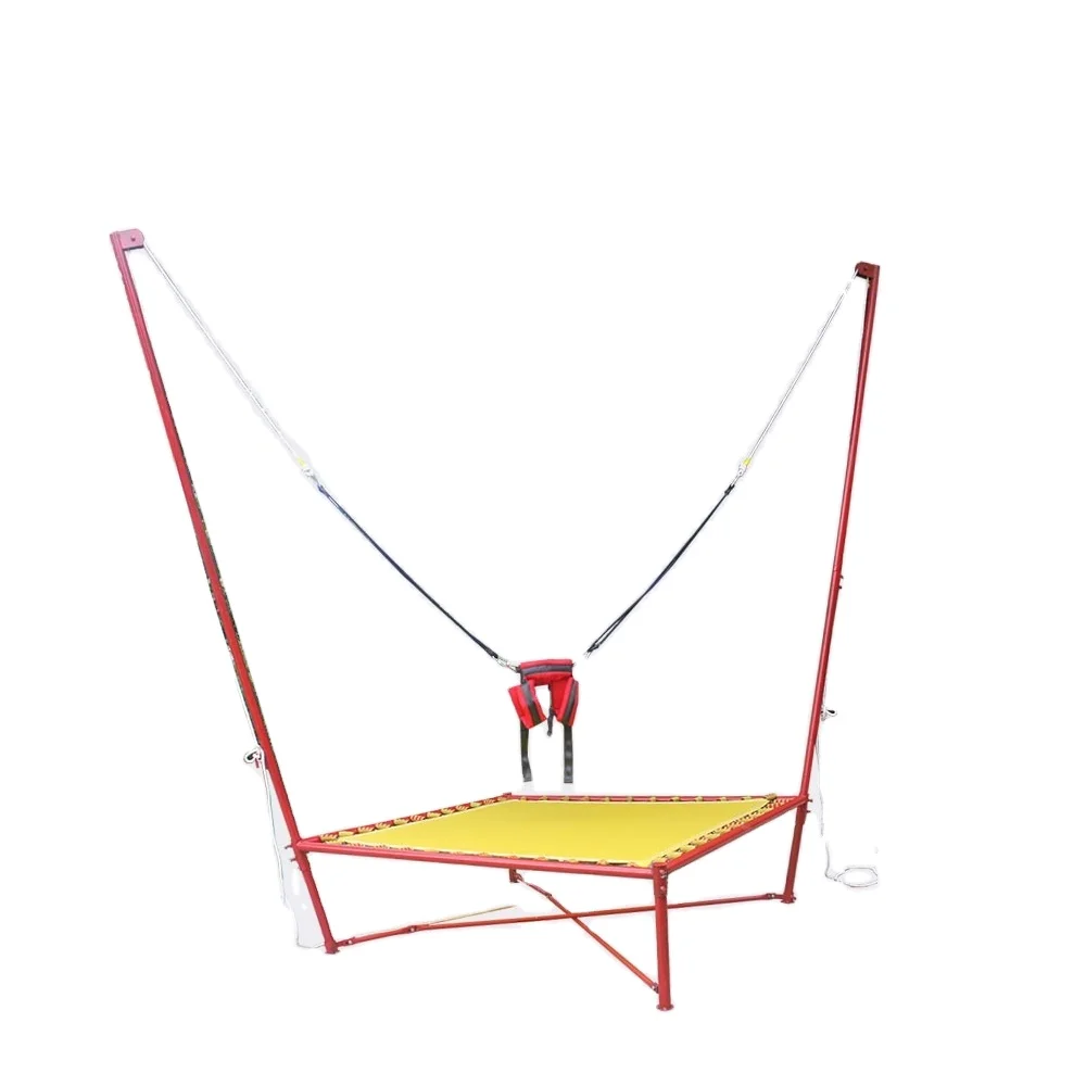 

Маленький фитнес-батут в помещении и на открытом воздухе, оборудование для прыжков на банджи для детей, парк развлечений, привлекательность, уличная игровая площадка