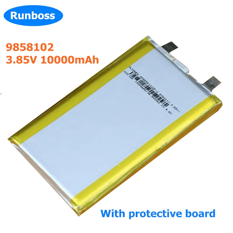 Original Polymer Battery for Xiaomi Mobile Power Bank Supply With Built-in Battery Cell 9858102 3.85V 10000mAh