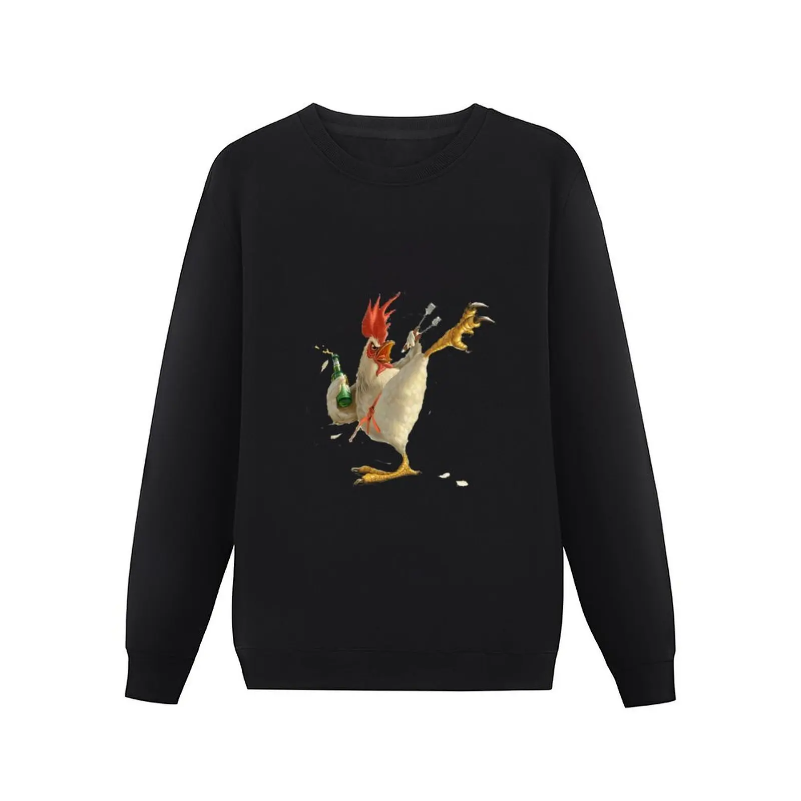 Kungfu Chicken Pullover Hoodie winter clothes mens clothes men's coat men's sweat-shirt sweatshirts