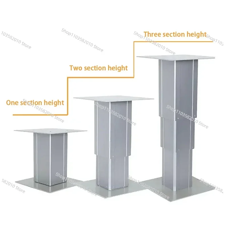 24V DC Electric Tatami Lifting Table Column Manual Height Adjustment Lifting Platform Remote Control Lifting Height 310-670mm