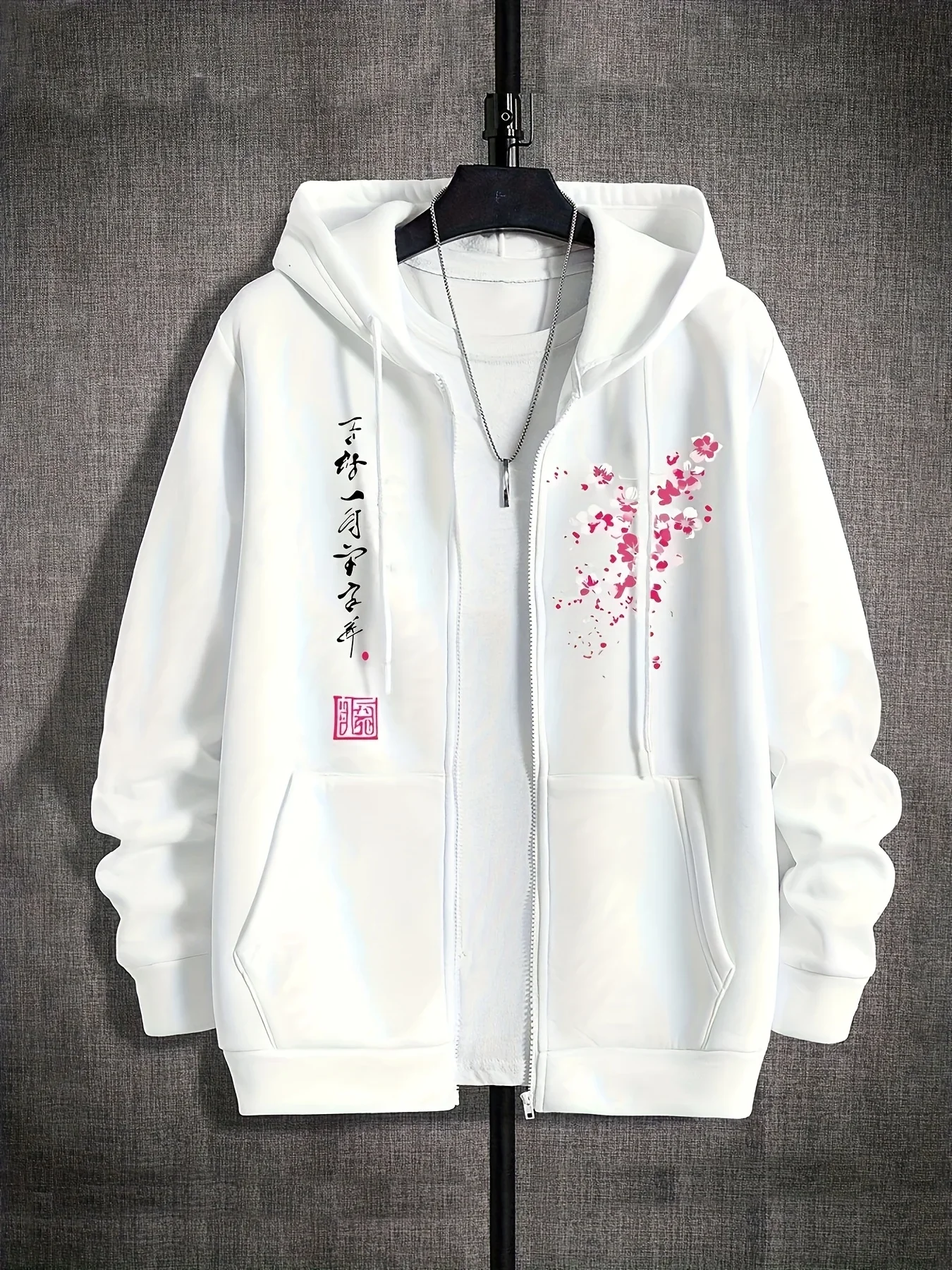 Felpa con cappuccio da uomo Hi - Street Fashion Zip Up Hoodie recensione e prezzo