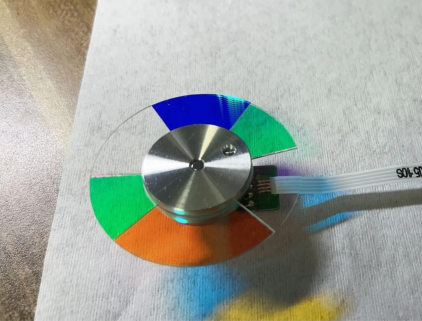 Roue de couleur d'origine BenQ, TK850, TK850i, TK860, BK4000M, TKgarding, ventuelles 3810, Nouveau