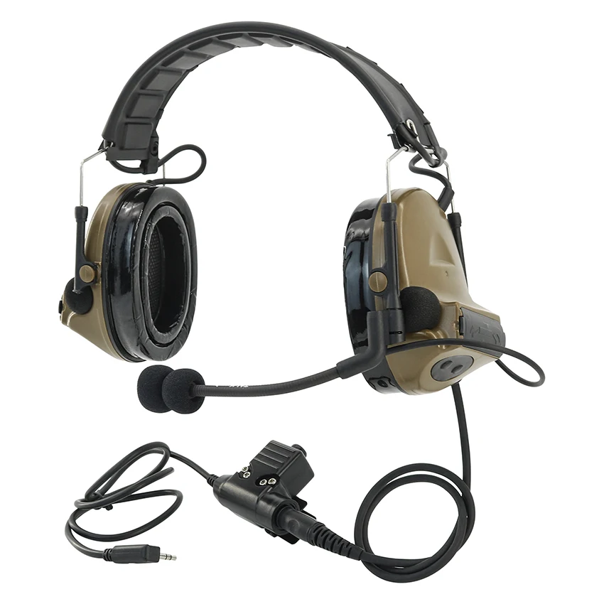 TS TAC-SKY Tactical COMTA 2 Electronic Earmuffs Outdoor Hearing Protection Shooting COMTA II Headset