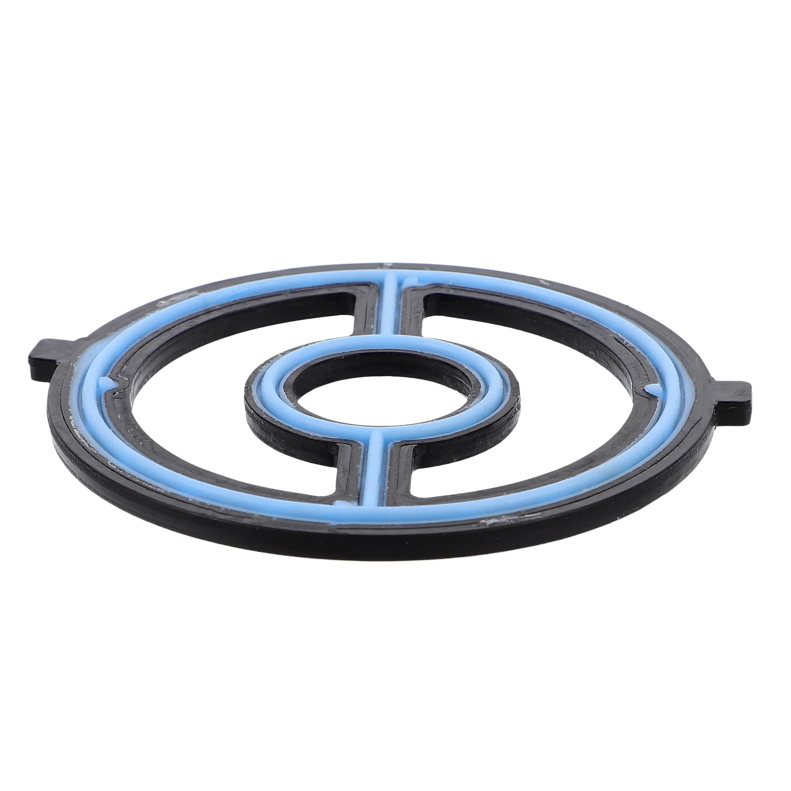 

Oil Cooler Car Engine Replacement Pad Round Black Rubber Pc Material Leak Proof Durable Easy Install Vehicle Washer Engine Oil