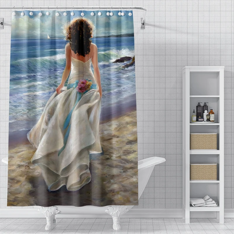 home shower curtains for bathroom waterproof fabric Modern Nordic style bathroom Curtains modern shower curtain 180x200 240x200