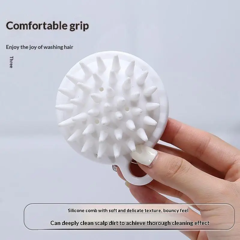 5Pcs Scalp Massage Comb Bath Brush New Hair Brush For Thorough Scalp Clean Body Massage Salon Hairdressing Tool