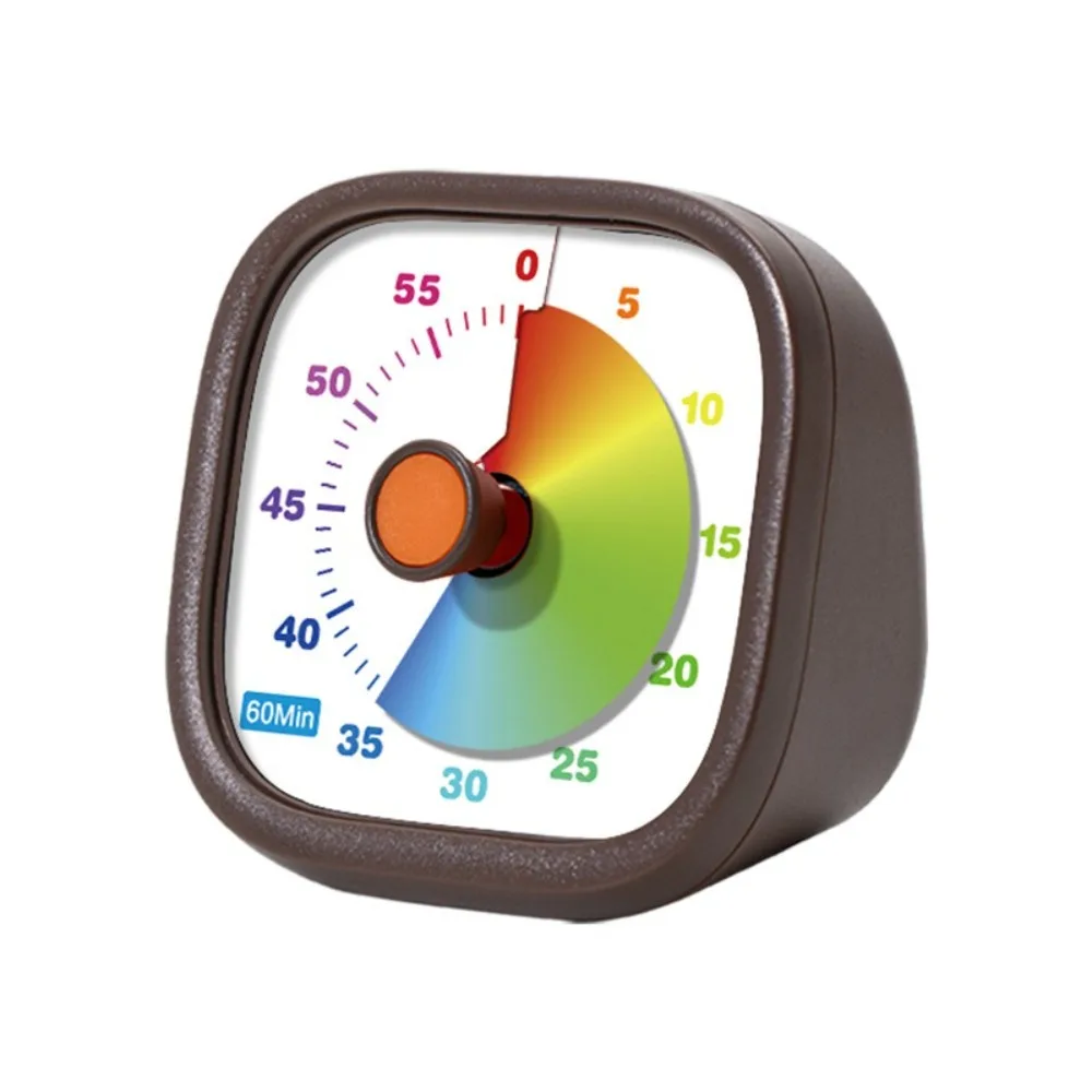 Convenient Movement Visual Timer Silent Time Management Countdown Clock 60-Minute with Stand Kitchen Cooking Timer Kitchen