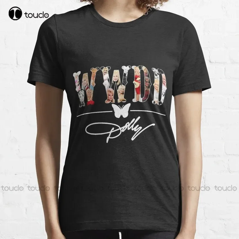 Retro Wwdd Vintage Dolly Parton Classic T-Shirt Custom Tshirt Custom Aldult Teen Unisex Fashion Funny New Xs-5Xl Fashion Funny