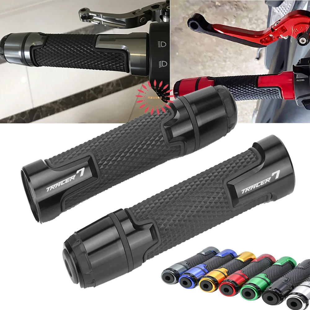 

For Yamaha Tracer 7/gt Tracer7 Tracer7GT 7/8'' 22MM CNC Handlebar Grips End Plugs Cap Cover Handlebar Cover With Plug Motorcycle