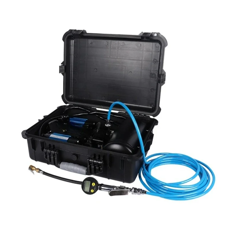 On-board air pump, heavy duty air pump with 1 gallon gas cylinder