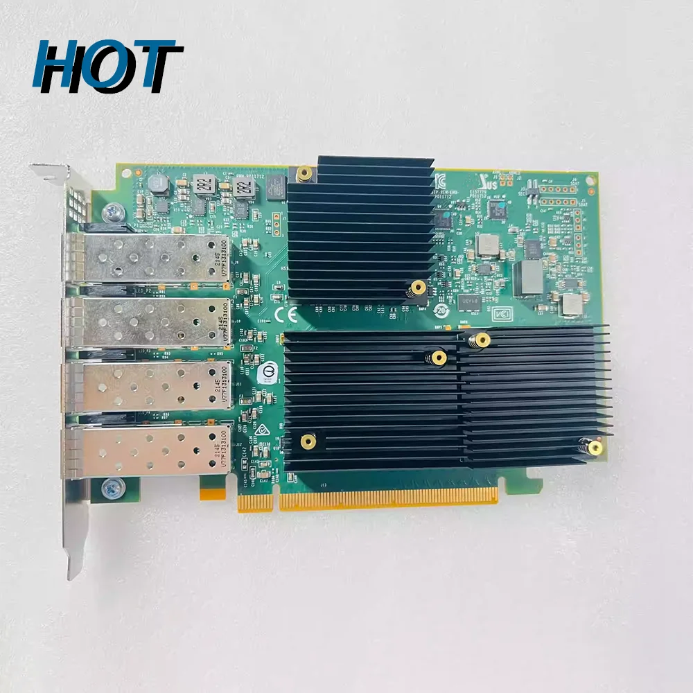 

NIC For Emulex 16G 10 Gigabit network card With Four Electrical Ports SNA Stores Hbas LPE31004-M6-SIO