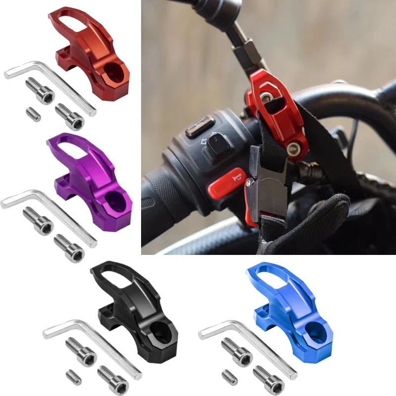 Support de sac pour moto et scooter, crochet multifonctionnel pour guidon de moto, crochet universel pour bagages et casque, support en aluminium