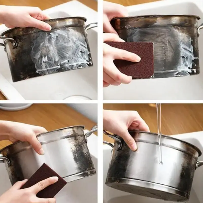 100g Polish Cleaner Cream Metal Cleaner and Rust Remover Rust-Proof Cleaning Wax for Stainless Steel Pots Automotive Ceramic
