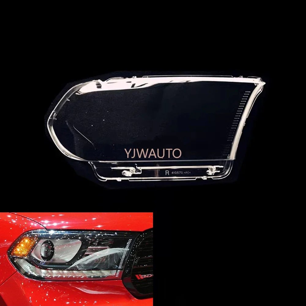 

For Dodge Durango 2016 2017 2018 2019 2020 Headlamp Cover Car Headlight Lens Glass Replace Front Lampshade Auto Shell