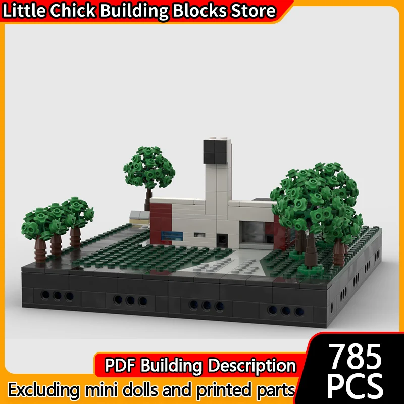 

City Street View Model MOC Building Bricks Downtown Fire Station Modular Technology Children Holiday Gifts Assemble Toys Suit