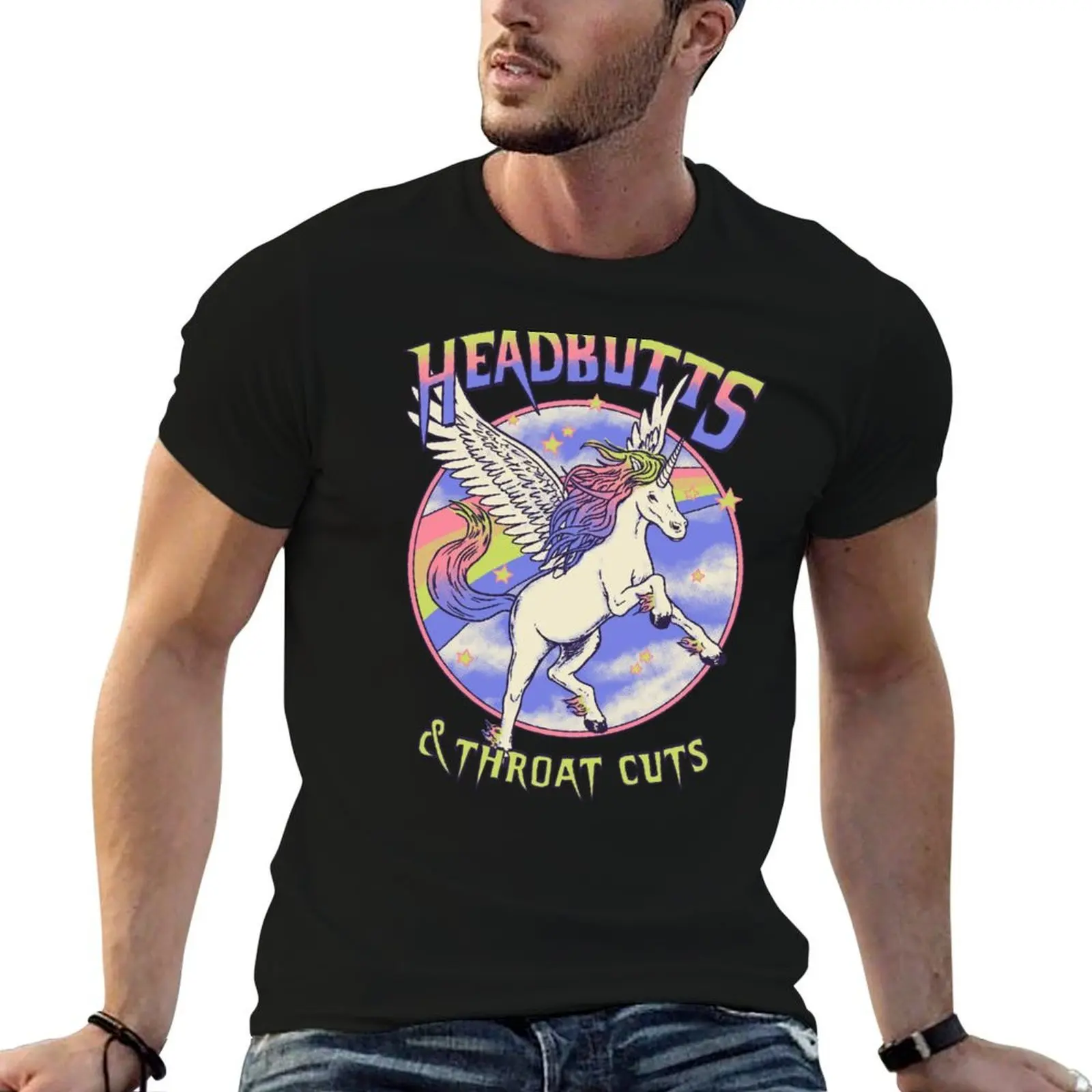Headbutts & Throat Cuts T-Shirt Outdoor Working T-Shirt