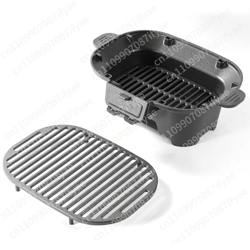 Stove making tea Chinese style convenient household outdoor barbecue grill charcoal barbecue cast iron thickening