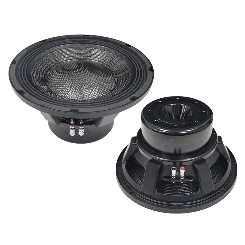 1pc 12 Inch 125 Core High-power Full Frequency Linear Array Subwoofer Neodymium Magnetic Speaker Carbon Fiber Cone Subwoofer