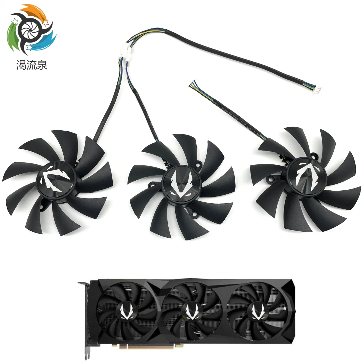 

New 87MM GA92S2U 12V 0.46A 4PIN Cooling Fan For ZOTAC GeForce RTX 2070 2080super 2080Ti AMP Edition Graphics Card Cooler Fan