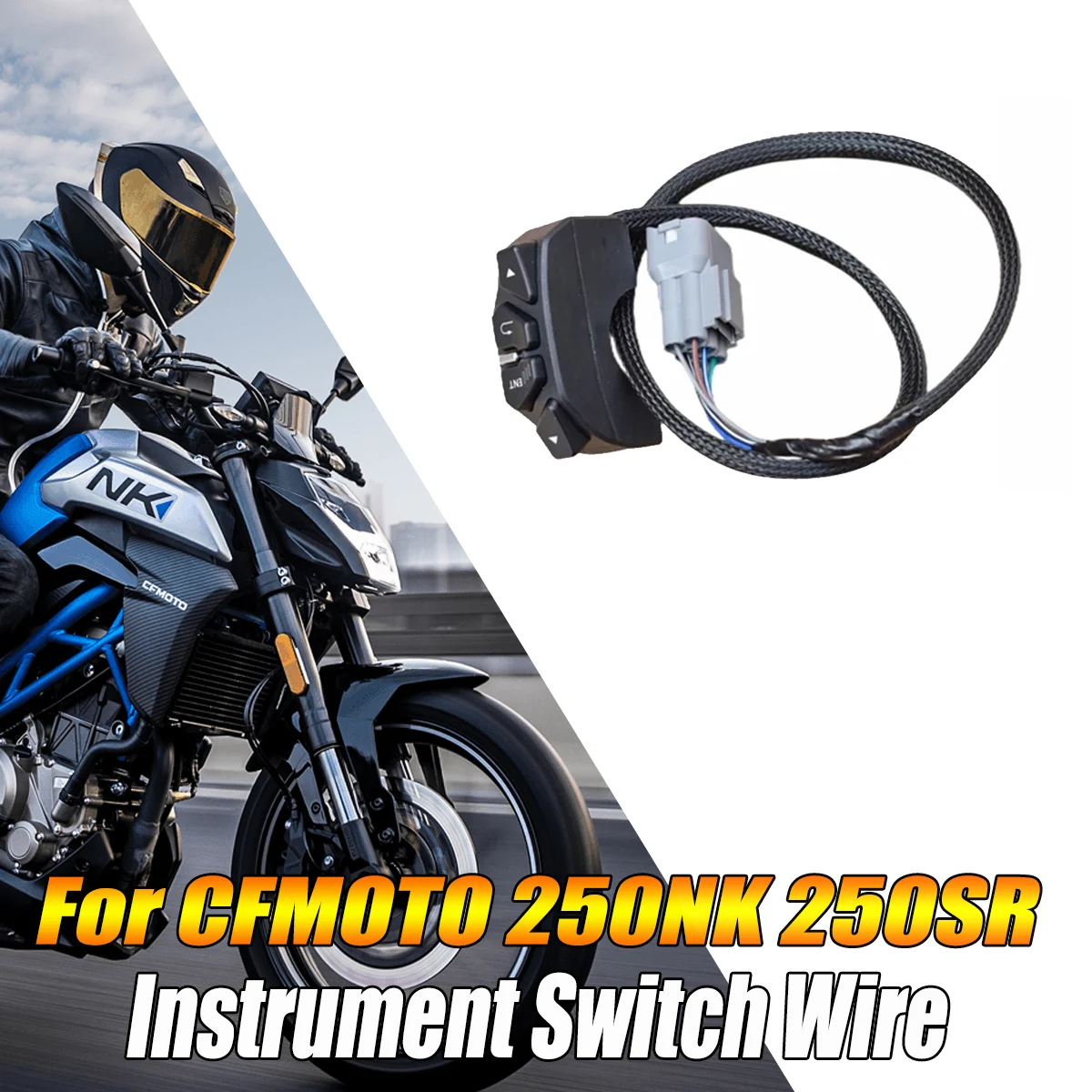 Motorcycle instrument dedicated switch code table adjustment switch button Fit For CFMOTO 250NK 300NK 250SR MY22 2021 2022 NK250