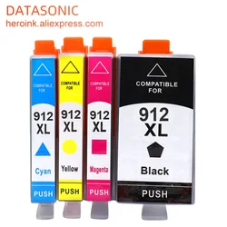 Cartucho de tinta para impresora HP OfficeJet Pro, recambio de tinta Compatible con 912, 8012, 8014, 8015, 8020, 8022, 8023, 8024, 8025, 8026, 8028, 8035, 8030, 912XL, 8010