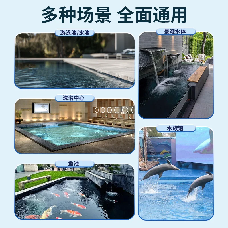 Automatic Swimming Pool Cleaning Robot Underwater Vacuum for Pool Bottom Floor Dust Dirt Suction Machine