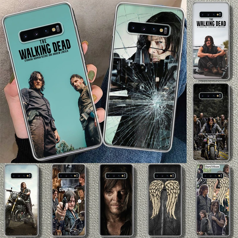 The Walking Dead Daryl Dixon Phone Case Cover for Samsung Galaxy S20 S21 FE S22 S23 S24 Ultra S10 S10E S9 S8 Plus + Art Gift