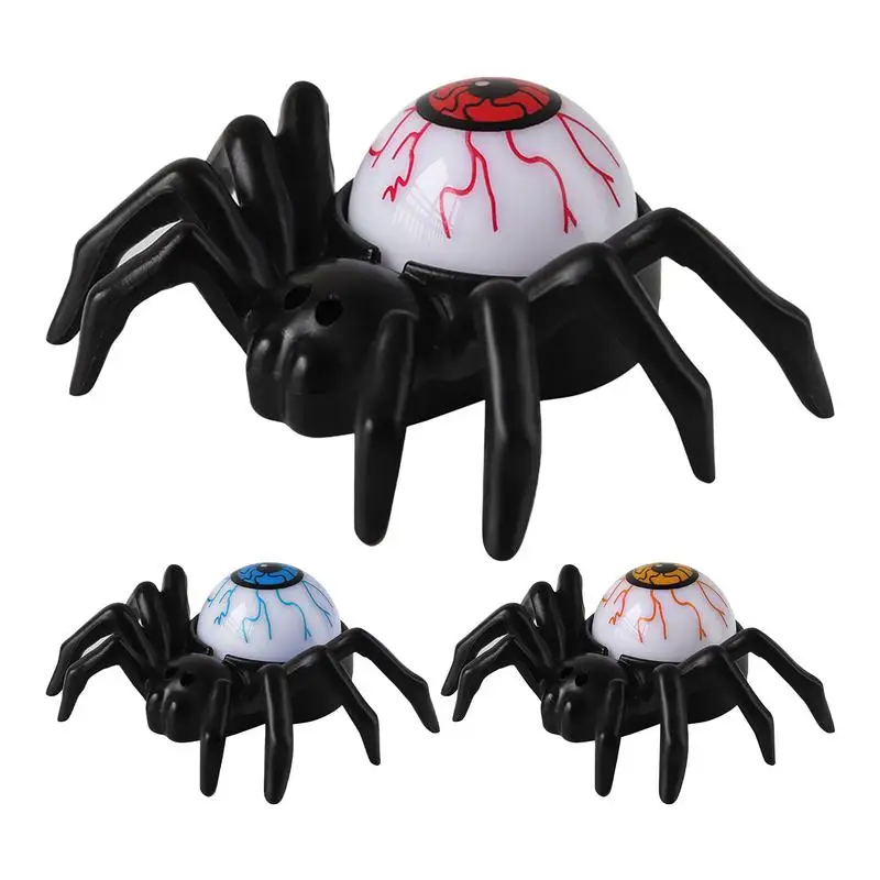 

Halloween Spider Tea Light Novelty LED Flameless Spider Candle Holder Lights Battery Operated Orange Tea Lights For home Decor