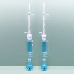 60/150ml/250ml/500ml/1000ml/2000ml Laborglas-Soxhlet-Extraktion kondensator und Extraktion körper mit gewickeltem/gewölbtem Labor glasset