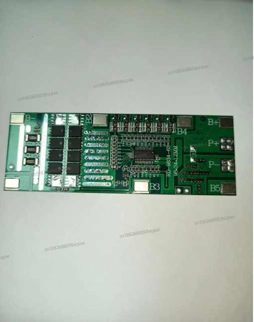 6 Strings 22V24V40A with Equalization Power Tools Solar Lighting Li-ion Battery Protection Board Integrated BMS