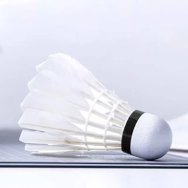 

12pcs Feather Badminton Shuttlecocks Great Stability High Speed Badminton Birdies Balls for Sports Training Indoor Outdoor Game