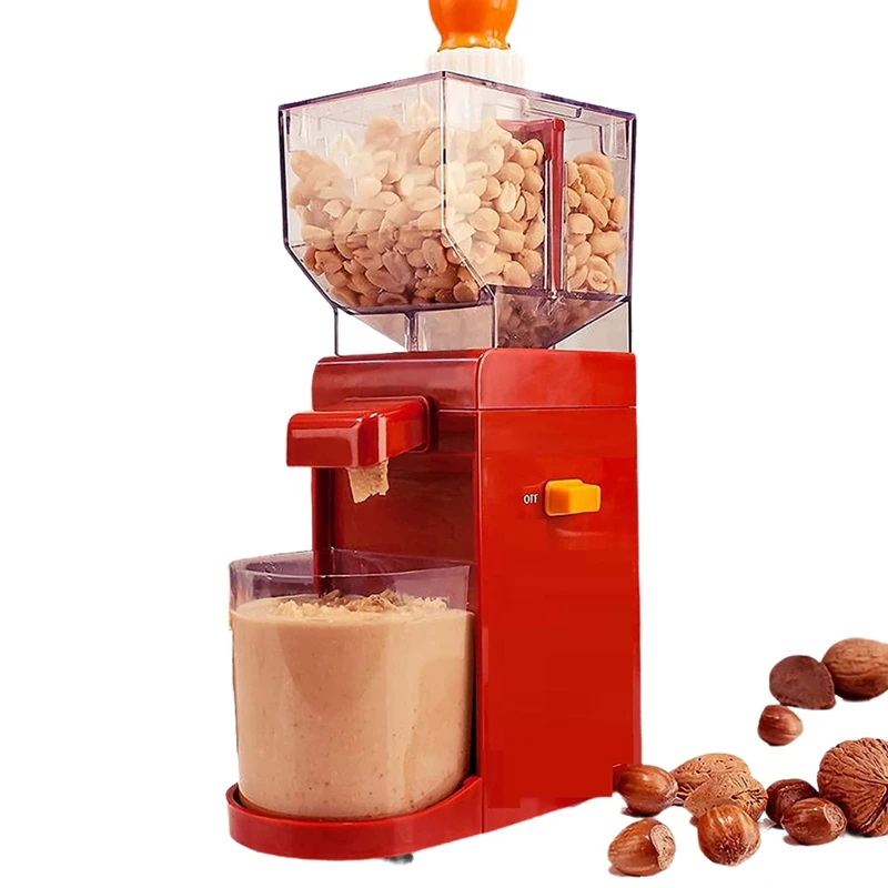 Electric Peanut Butter Maker Machine,Sesame Sauce Nut Grinder,Automatic Milling Grinding Machine,For Grinding Durable