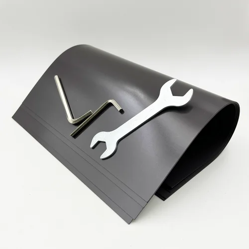 Imagen 1 del producto Hoja magnética suave de goma A4, 1,5/1,0/0,5mm, pegatina autoadhesiva, estera magnética para refrigerador, foto, troquel de corte de un lado